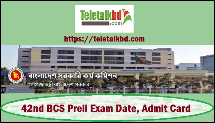 42nd BCS Preli Exam Date