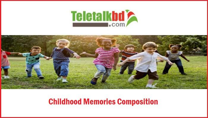 my childhood memories composition