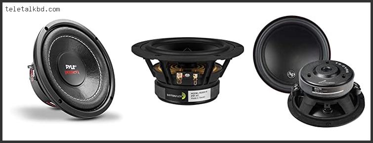 6 inch subwoofer 4 ohm