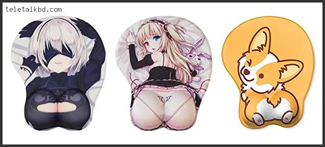 anime wrist support mouse pad