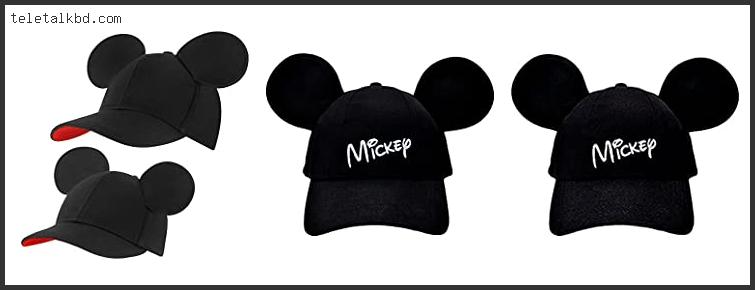 baseball cap with mickey ears