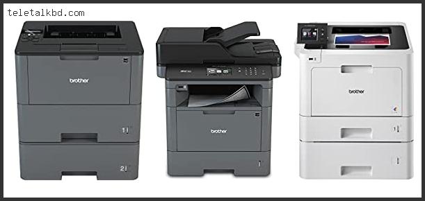 brother dual tray laser printer with scanner