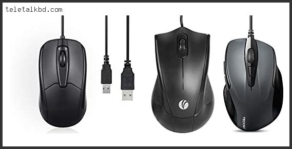 computer mouse with long cord