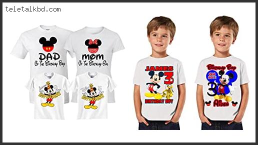 custom mickey mouse birthday shirts