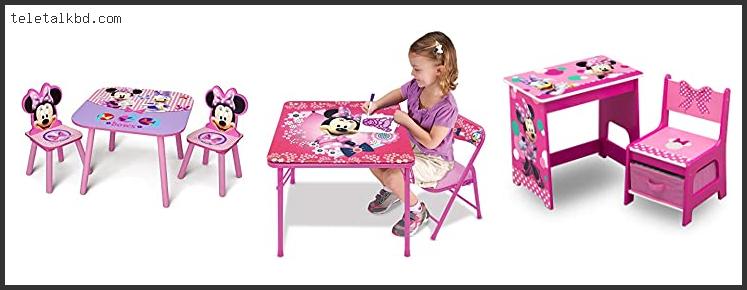 disney minnie mouse table and chair set