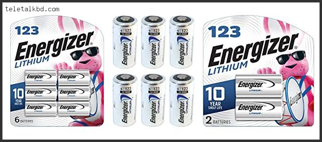 energizer cr123 lithium 123 battery 6 pack