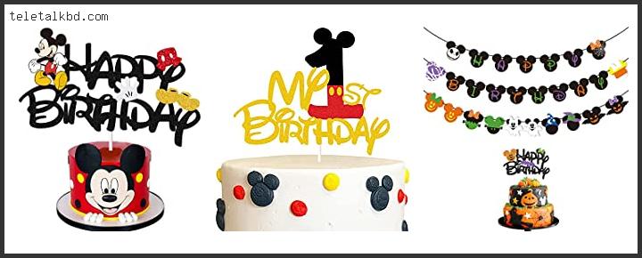 happy birthday cake mickey mouse
