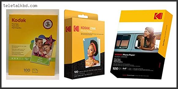 kodak photo paper 100 sheets