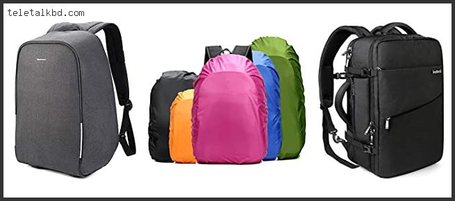laptop backpack with rain cover