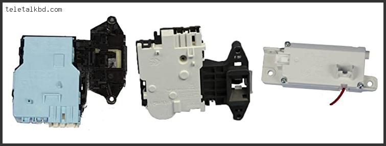 lg washing machine door switch and lock assembly