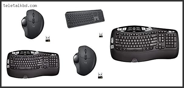 logitech wireless keyboard and trackball mouse combo