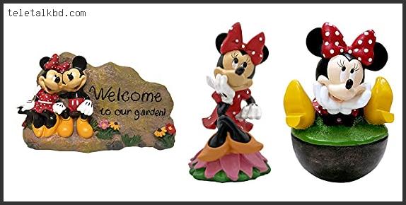 mickey and minnie garden statues