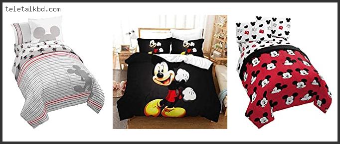 mickey mouse bed set queen