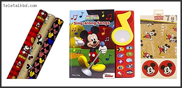 mickey mouse clubhouse wrapping paper