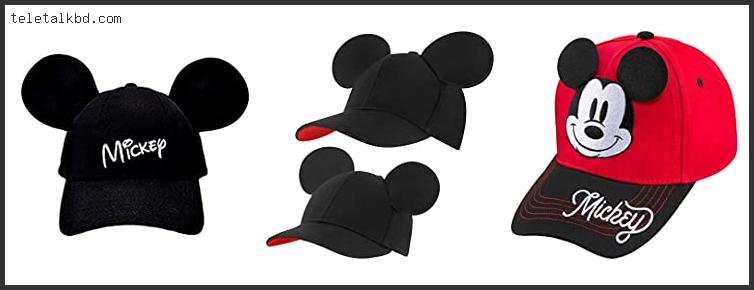 mickey mouse ears baseball cap