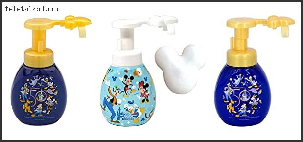 mickey mouse hand soap dispenser
