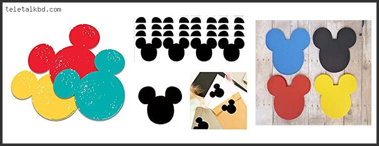 mickey mouse head cut out