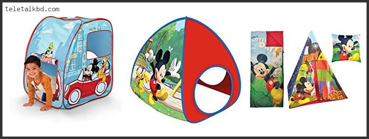 mickey mouse pop up tent