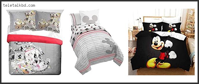 mickey mouse queen size comforter set