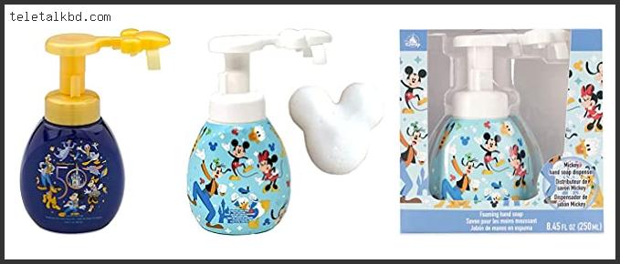 mickey mouse soap dispenser pump