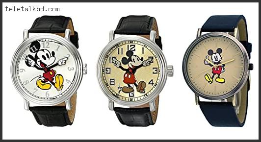 mickey mouse watches for men