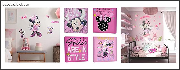 minnie mouse bedroom wall decor