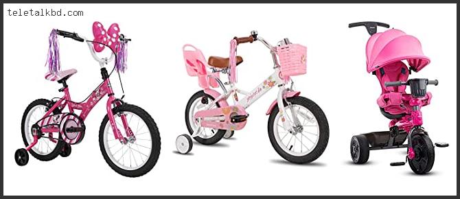 minnie mouse bicycle with training wheels