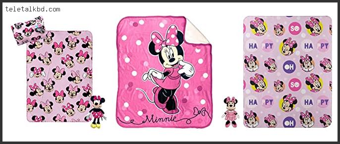 minnie mouse blanket and pillow