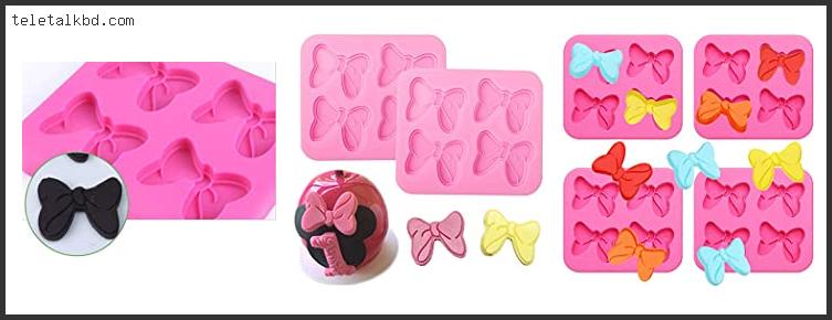 minnie mouse bow chocolate mold