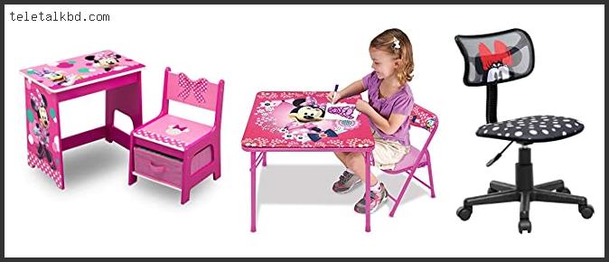 minnie mouse chair and desk