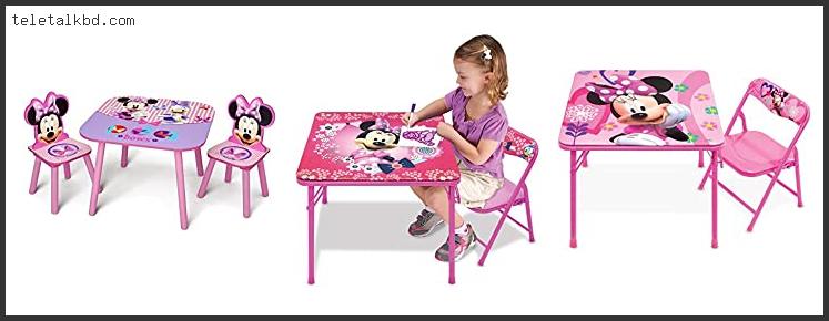 minnie mouse chair and table