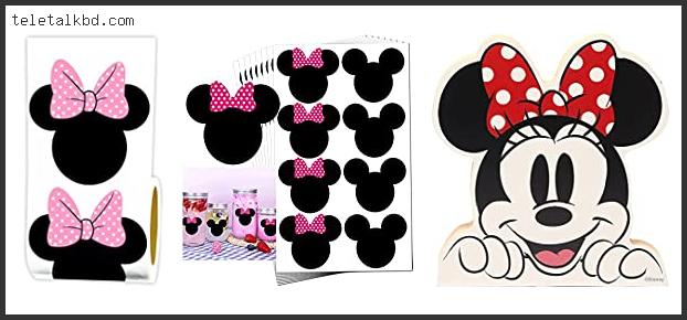 minnie mouse cut out head