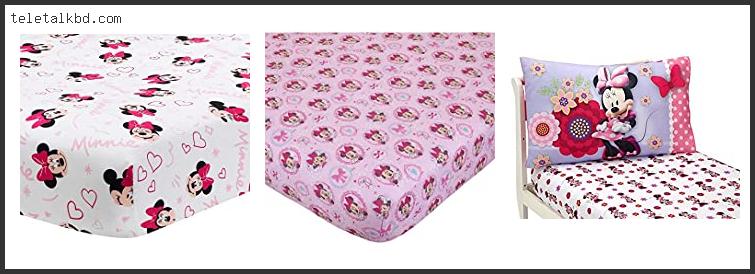 minnie mouse fitted crib sheet