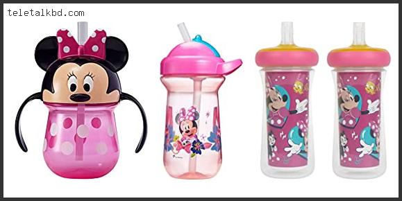 minnie mouse sippy cup with straw