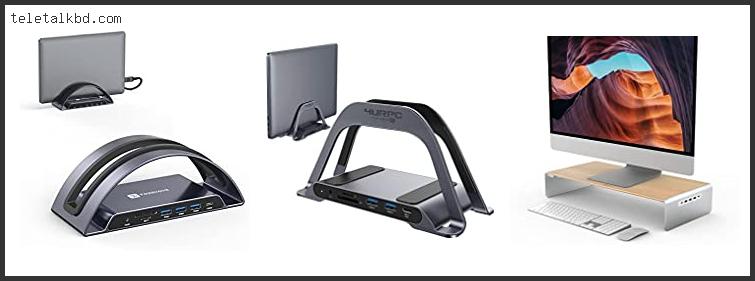 monitor stand with docking station