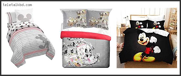queen mickey mouse comforter set