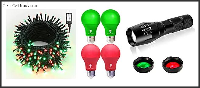 red and green led lights
