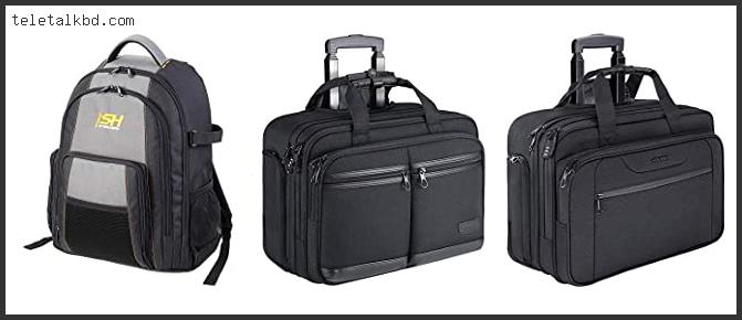 rolling tool bag with laptop compartment