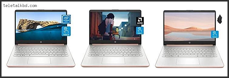 rose gold touch screen laptop