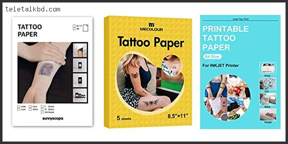 tattoo transfer paper inkjet printer